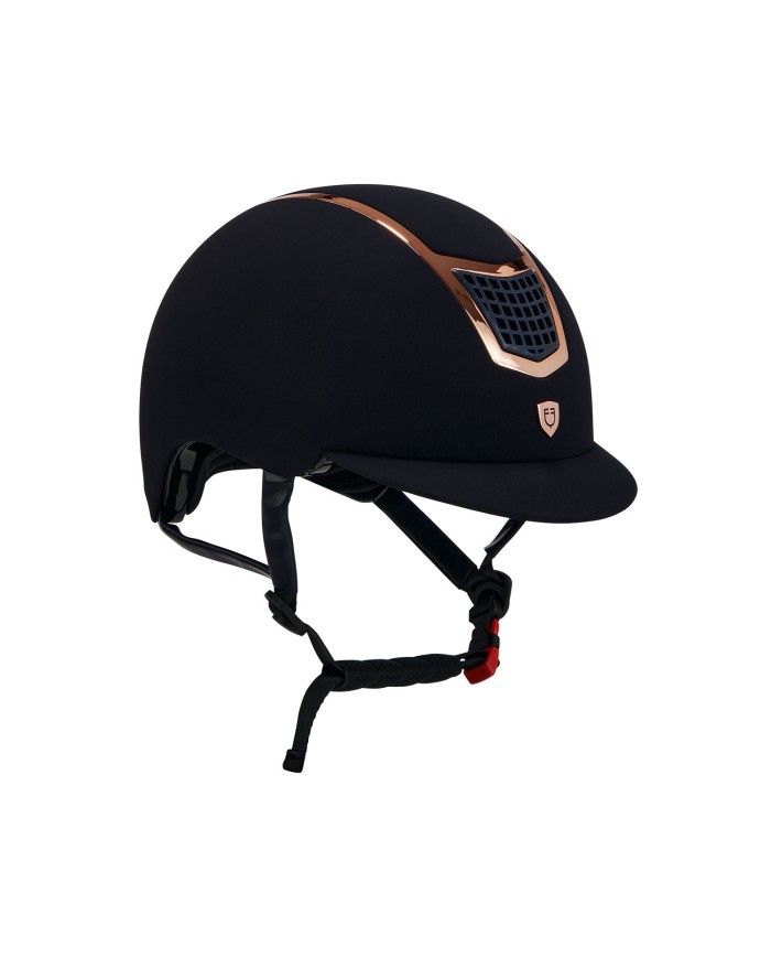 CASCO EQUESTRO MODELLO ECLIPSE PLAIN VELVET (3 PADDING)