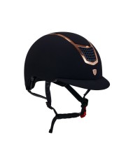 CASCO EQUESTRO MODELLO ECLIPSE PLAIN VELVET (3 PADDING)