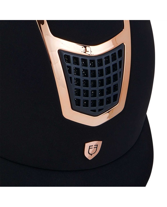 CASCO EQUESTRO MODELLO ECLIPSE PLAIN VELVET (3 PADDING)