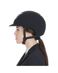 CASCO EQUESTRO MODELLO ECLIPSE PLAIN VELVET (3 PADDING)