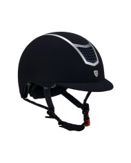 CASCO EQUESTRO MODELLO ECLIPSE PLAIN VELVET (3 PADDING)