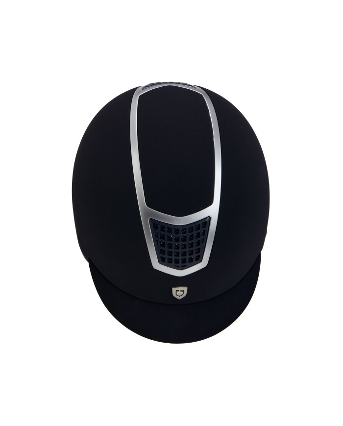 CASCO EQUESTRO MODELLO ECLIPSE PLAIN VELVET (3 PADDING)