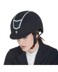 CASCO EQUESTRO MODELLO ECLIPSE PLAIN VELVET (3 PADDING)