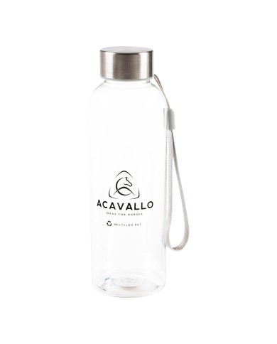 CLEAR RPET RECYCLED PLASTIC WATER BOTTLE