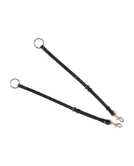 LEATHER FANCY STITCHED BREASTPLATE WITH REMOVABLE MARTINGALE