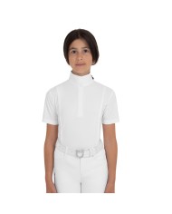 GIRL S HUNTER COMPETITITION POLO SHIRT SS BUTTONS