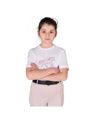 GIRL S STONES HORSE COTTON T-SHIRT