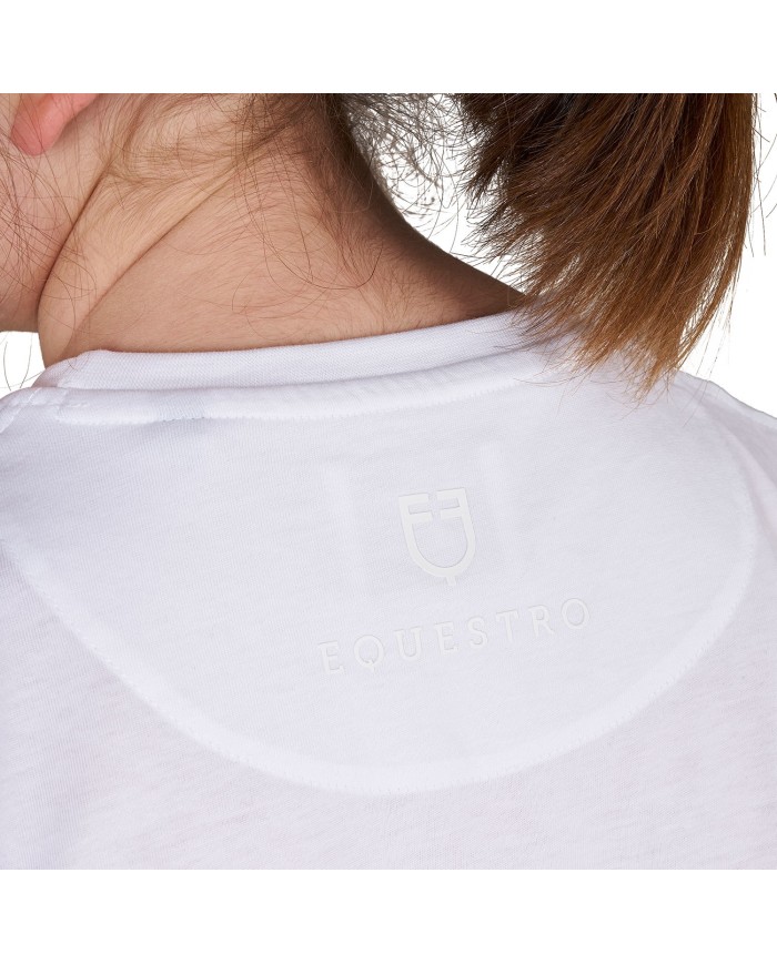 GIRL S STONES HORSE COTTON T-SHIRT