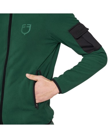 MEN S FLEECE PATCH POCKET HOODIE