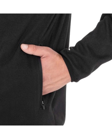 MEN S FLEECE PATCH POCKET HOODIE