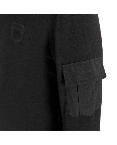 MEN S FLEECE PATCH POCKET HOODIE