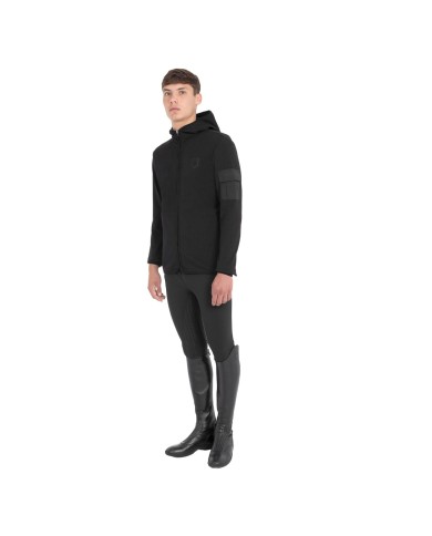 MEN S FLEECE PATCH POCKET HOODIE