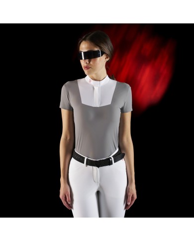 WOMEN S COMPETITION RIDERTECHNOLOGY SHIRT SS WITH BUTTONS