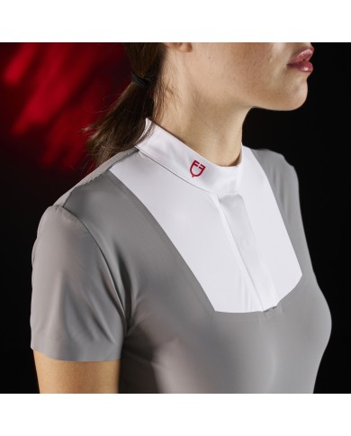 WOMEN S COMPETITION RIDERTECHNOLOGY SHIRT SS WITH BUTTONS