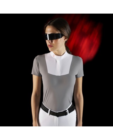 WOMEN S COMPETITION RIDERTECHNOLOGY SHIRT SS WITH BUTTONS