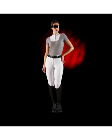 WOMEN S COMPETITION RIDERTECHNOLOGY SHIRT SS WITH BUTTONS