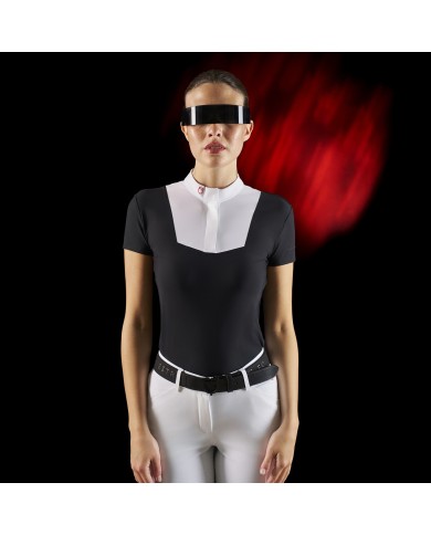 WOMEN S COMPETITION RIDERTECHNOLOGY SHIRT SS WITH BUTTONS