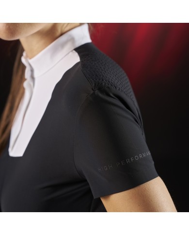 WOMEN S COMPETITION RIDERTECHNOLOGY SHIRT SS WITH BUTTONS