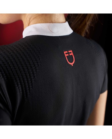 WOMEN S COMPETITION RIDERTECHNOLOGY SHIRT SS WITH BUTTONS