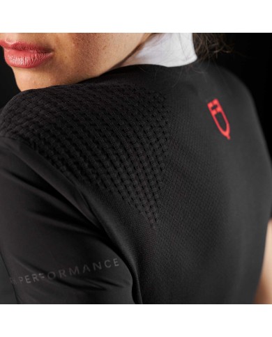 WOMEN S COMPETITION RIDERTECHNOLOGY SHIRT SS WITH BUTTONS