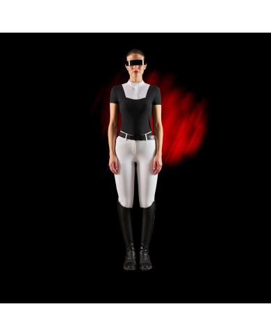 WOMEN S COMPETITION RIDERTECHNOLOGY SHIRT SS WITH BUTTONS