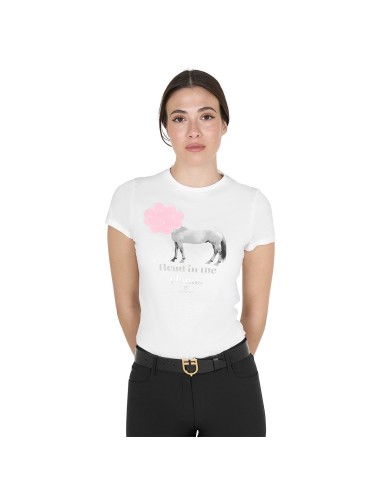 WOMEN S HEAD IN THE CLOUDS COTTON T-SHIRT