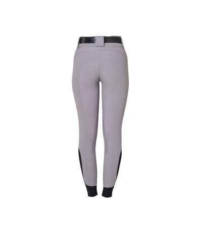 WOMEN S HIGH WAIST STONES LOGO KNEE GRIP BREECHES