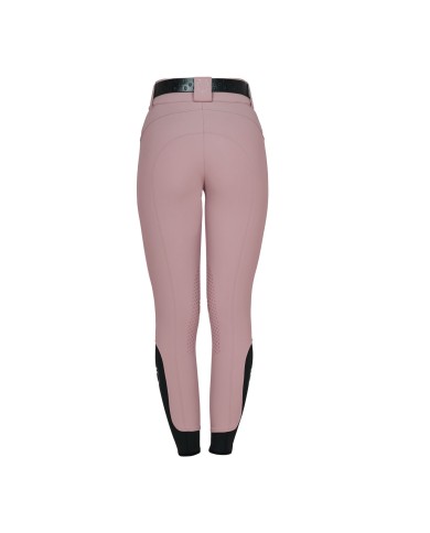WOMEN S HIGH WAIST STONES LOGO KNEE GRIP BREECHES
