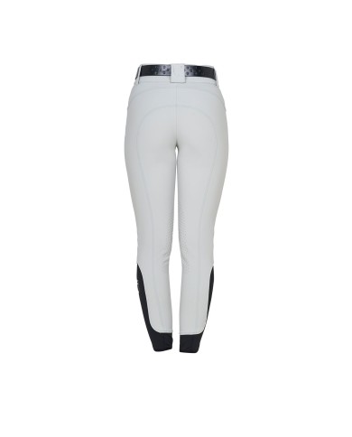 WOMEN S HIGH WAIST STONES LOGO KNEE GRIP BREECHES