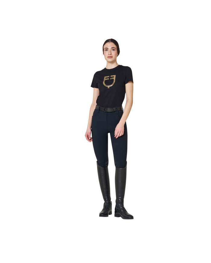 WOMEN S LAMINA LOGO COTTON T-SHIRT
