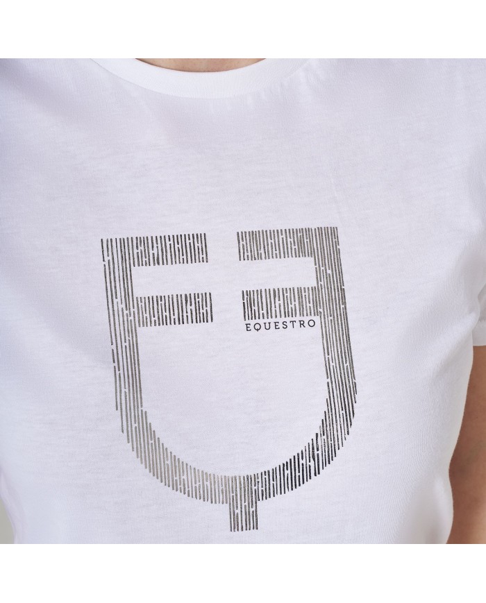 WOMEN S LAMINA LOGO COTTON T-SHIRT
