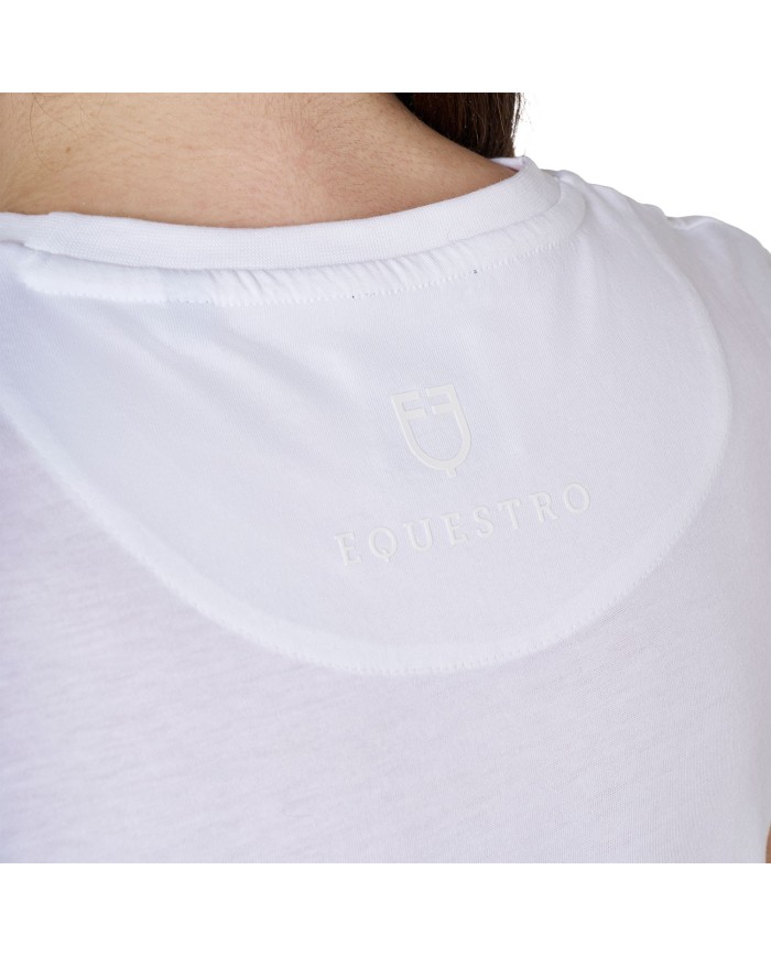 WOMEN S LAMINA LOGO COTTON T-SHIRT