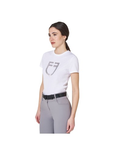 WOMEN S LAMINA LOGO COTTON T-SHIRT