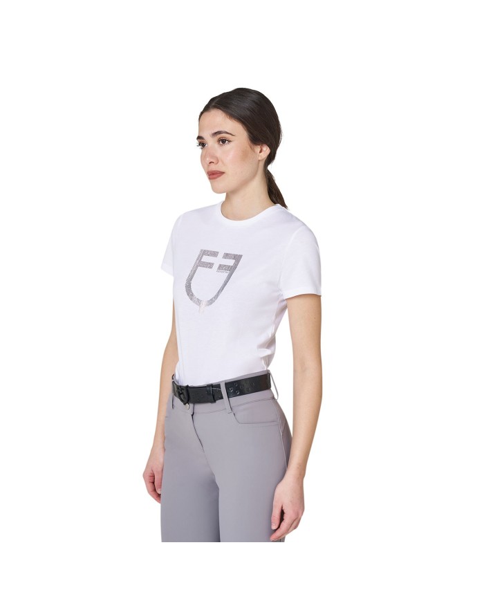 WOMEN S LAMINA LOGO COTTON T-SHIRT