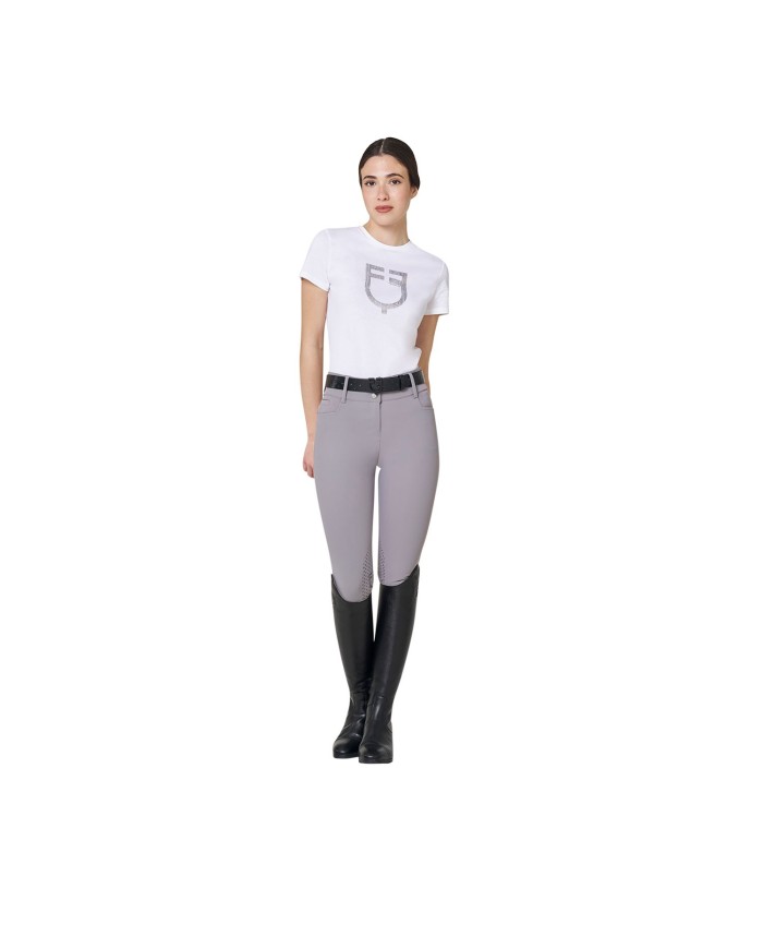 WOMEN S LAMINA LOGO COTTON T-SHIRT