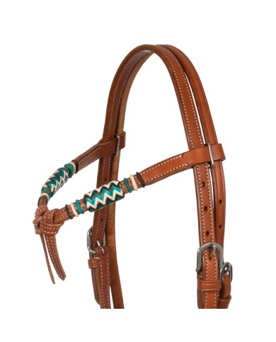 BOSAL BRIDLE WITH COTTON MECATE REINS