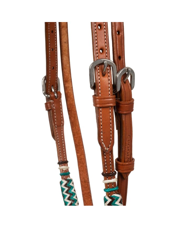 BOSAL BRIDLE WITH COTTON MECATE REINS