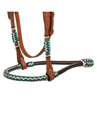 BOSAL BRIDLE WITH COTTON MECATE REINS