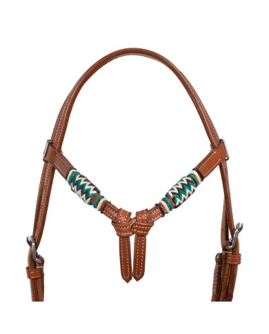 BOSAL BRIDLE WITH COTTON MECATE REINS