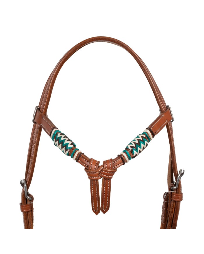 BOSAL BRIDLE WITH COTTON MECATE REINS
