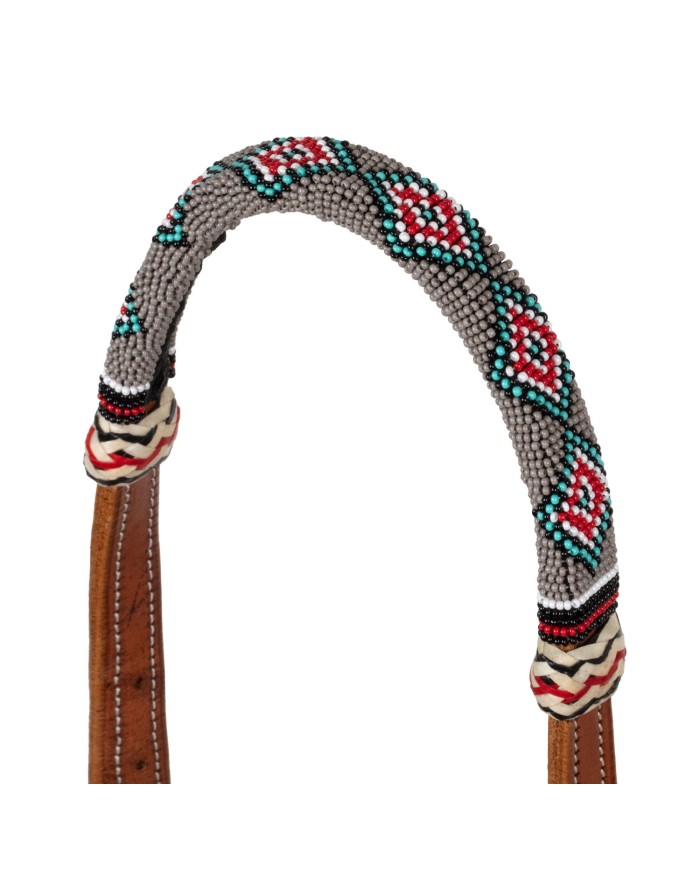 SAND PEARLS BOSAL SET WITH COTTON MECATE REINS