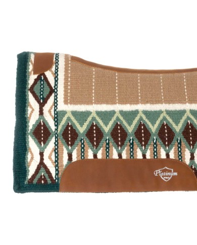 CONTOURED SADDLE PAD WITH WOOLEN BLANKET 34X36