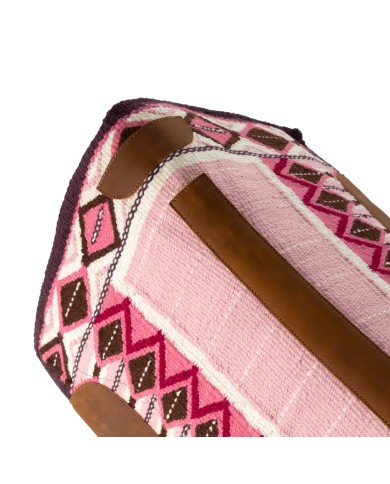 CONTOURED SADDLE PAD WITH WOOLEN BLANKET 34X36