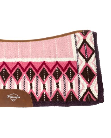 CONTOURED SADDLE PAD WITH WOOLEN BLANKET 34X36