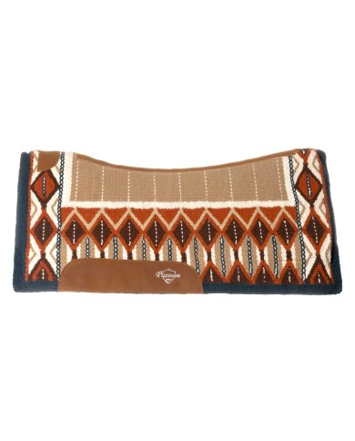 CONTOURED SADDLE PAD WITH WOOLEN BLANKET 34X36