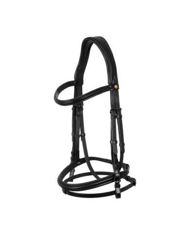 Briglia Nera Anatomica in Pelle Briglia Nera Anatomica in Pelle