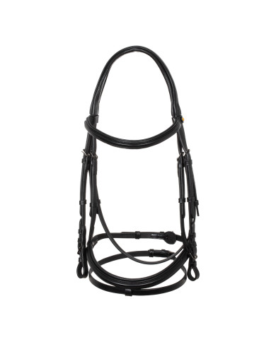 Briglia Nera Anatomica in Pelle Briglia Nera Anatomica in Pelle