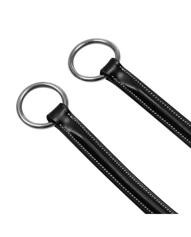 Martingala a Collier Con Cuciture a Contrasto Martingala a Collier Con Cuciture a Contrasto