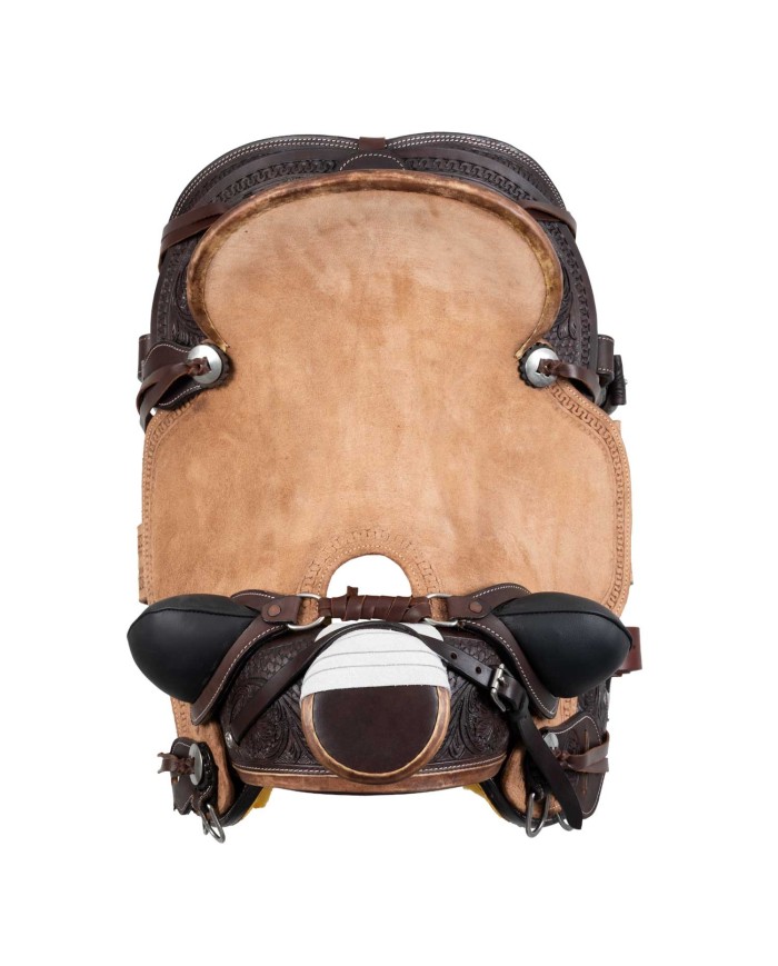 WESTERN WADE RACH FLOWER TOOLING REVERSE SADDLE