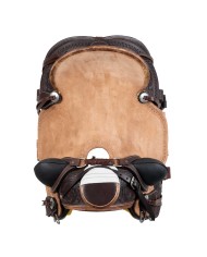 WESTERN WADE RACH FLOWER TOOLING REVERSE SADDLE